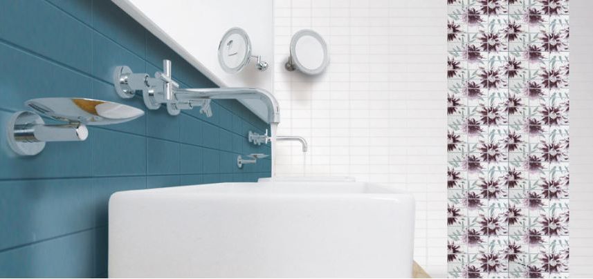 azulejos contemporáneo baño