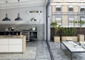 cocina y terraza